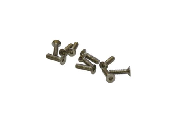 M2.5x10mm Flat Hode unbrako (10 Stk) UR1612510
