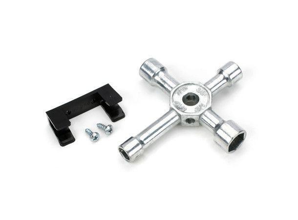Pluggnøkkel kryss 4-veis XL § 8-10-11-12mm