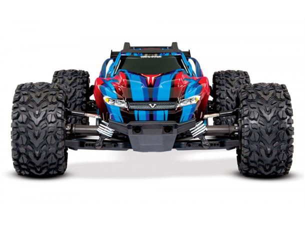 Traxxas Rustler 4x4 VXL 1/10 RTR TQi TSM BLÅ