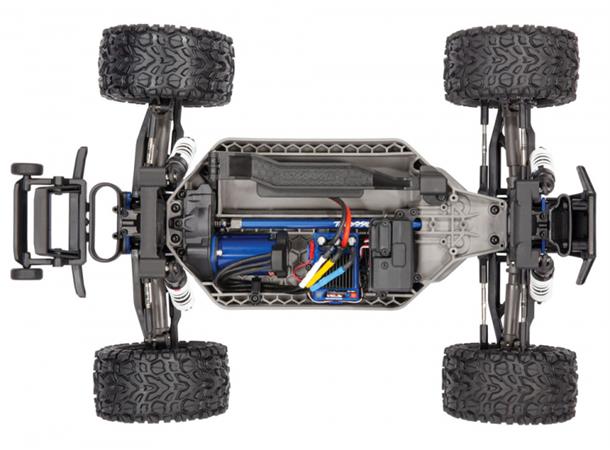 Traxxas Rustler 4x4 VXL 1/10 RTR TQi TSM BLÅ