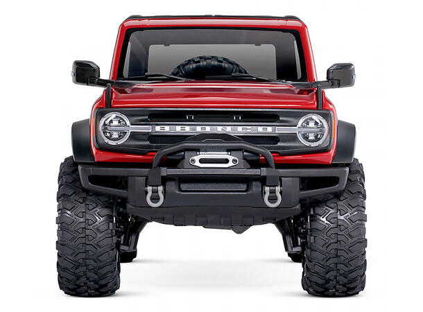 Traxxas TRX-4 Ford Bronco 2021 RTR 1/10 skala    Rød Crawler
