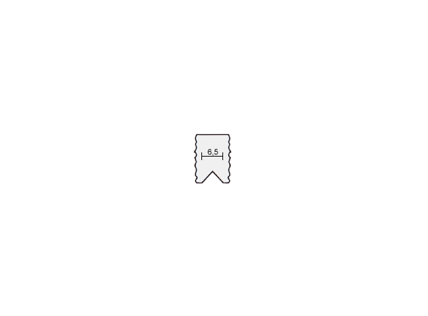 V-sporfres ø 6,5mm § Proxxon