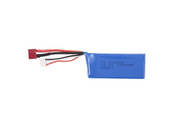 3s  1200mAh Lipo Flat Deans WLToys  11.1V Deans