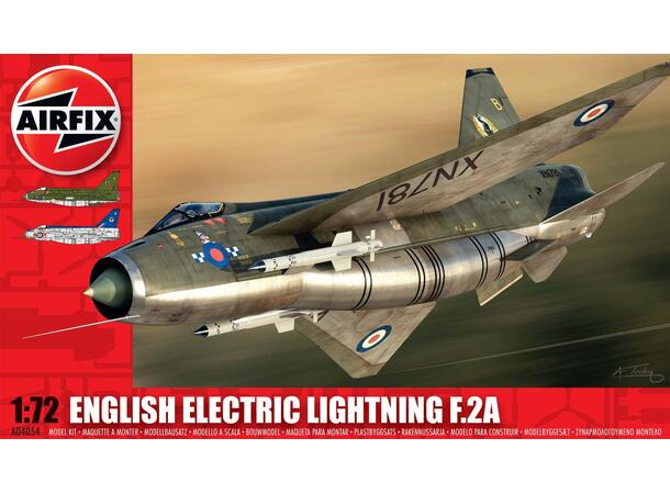 Airfix English Electric Lightning F.2A § 1/72  plastmodell