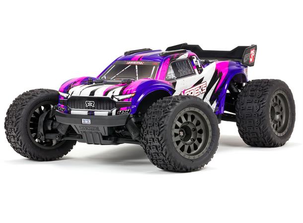 Arrma Vorteks 4x4 V3 3s BL - RTR Purple 1/10  RTR Lilla