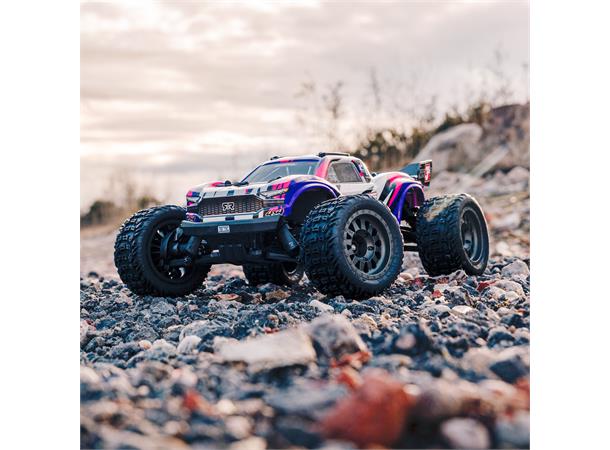 Arrma Vorteks 4x4 V3 3s BL - RTR Purple 1/10  RTR Lilla