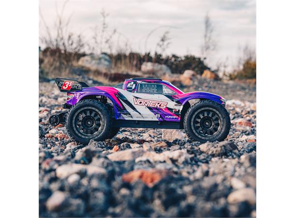 Arrma Vorteks 4x4 V3 3s BL - RTR Purple 1/10  RTR Lilla
