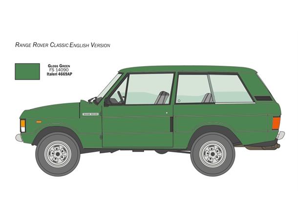 Italeri 1:24  Range Rover Classic