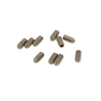 M4x8mm Sett skruer (10 Stk) Blanke, ikke sorte skruer