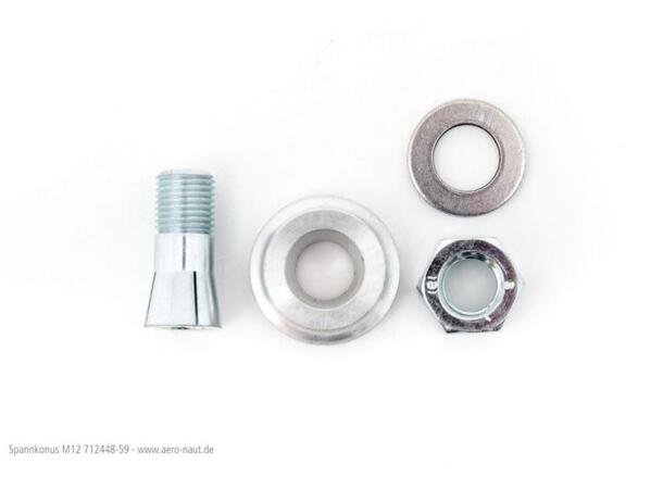 Propell adapter, kon 8mm aksling lang §