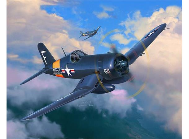 Revell F4U-4 Corsair 1/72 Revell plastbyggesett