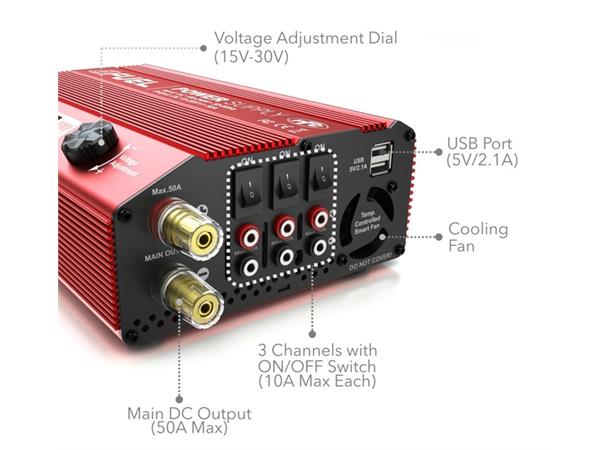 SkyRC PowerSupply 50A/1200W