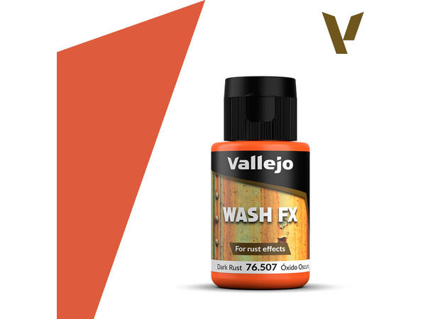 Vallejo Model wash Dark Rust  35ml