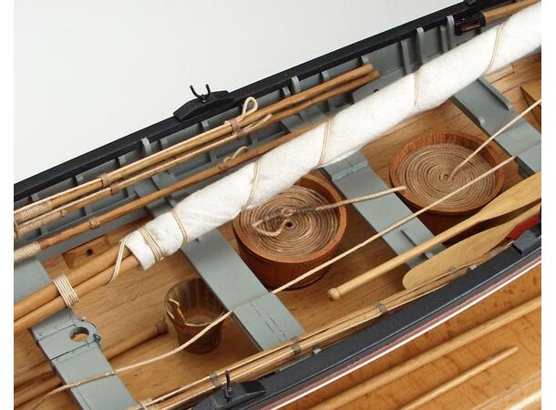 Whaleboat 1:16 Amati byggesett i tre