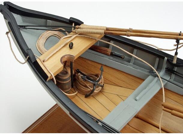 Whaleboat 1:16 Amati byggesett i tre