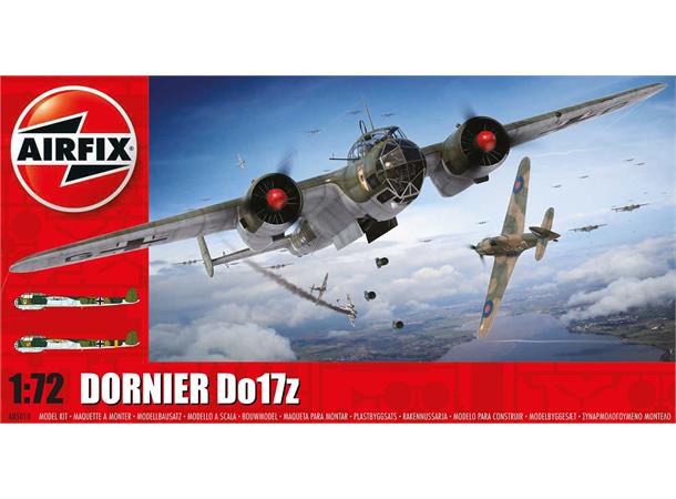Airfix Dornier Do17z 1/72 Airfix plastmodell