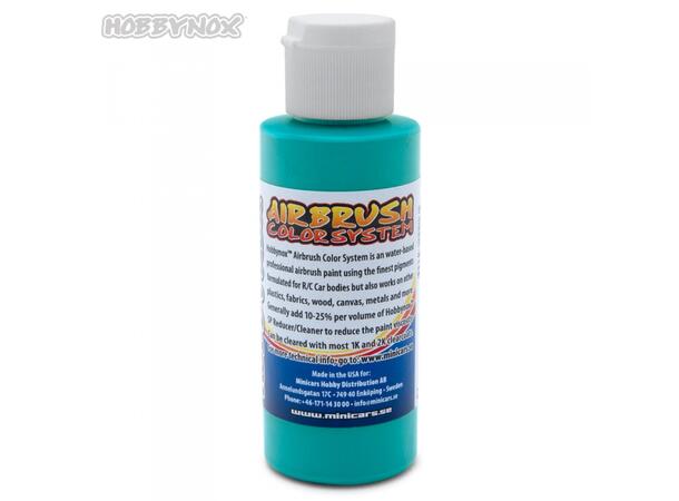 Hobbynox Airbrush Color Solid Aqua Blå § 60ml