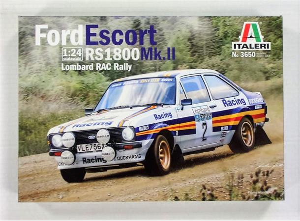 Italeri 1:24 Ford Escort RS1800 Mk.II ITALERI 1:24 -