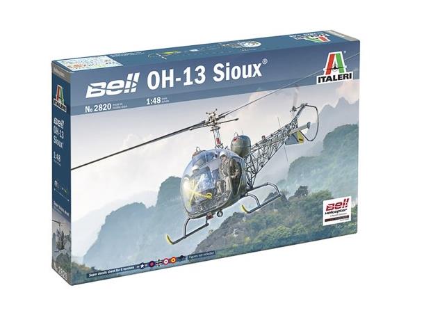 Italeri 1:48 Bell OH-13 Scout Vietnam 1/48  plastbyggesett