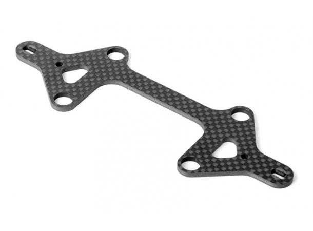 Xray Carbon Lower Susp. Arm Plate 372118
