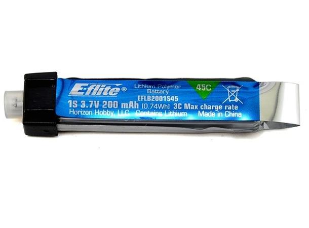 1s   200mAh - 45C - LiPo E-Flite UMX