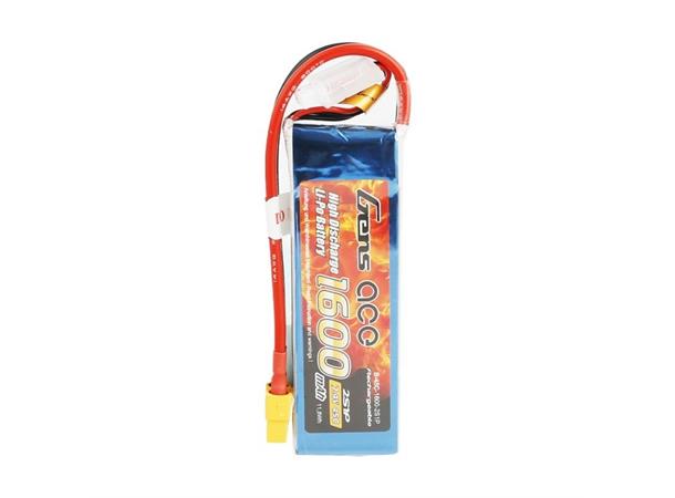 2s  1600mAh - 45C - Gens Ace XT60 XT60