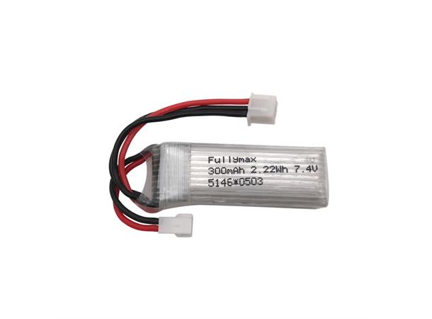 2s   300mAh Lipo WLToys 7.4V