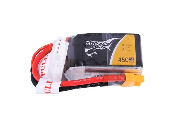 3s   450mAh - 75C - Gens Ace Tattu XT30 XT30