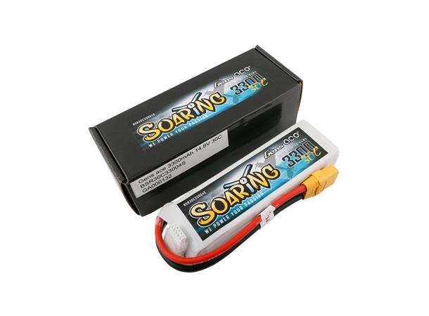 4s  3300mAh -30C- Gens Ace Soaring XT90 XT90