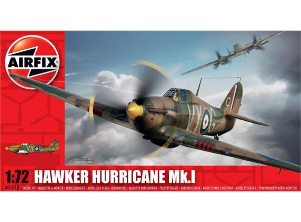 Airfix Hawker Hurricane MkI 1/72 Airfix plastmodell