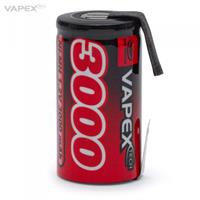 Batteri 1,2V 3000mAh Sub-C 