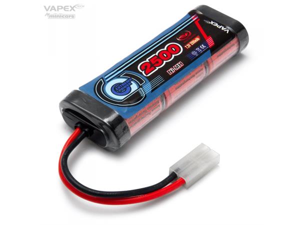 Batteri 7,2V 2500mAh  m/Tamiya Hook