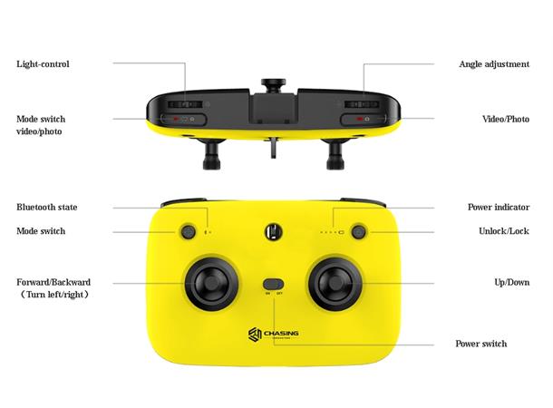 Chasing Controller med displayholder