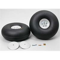 Dubro Hjul 100mm  4"  2stk Big Wheels / Luftfylt