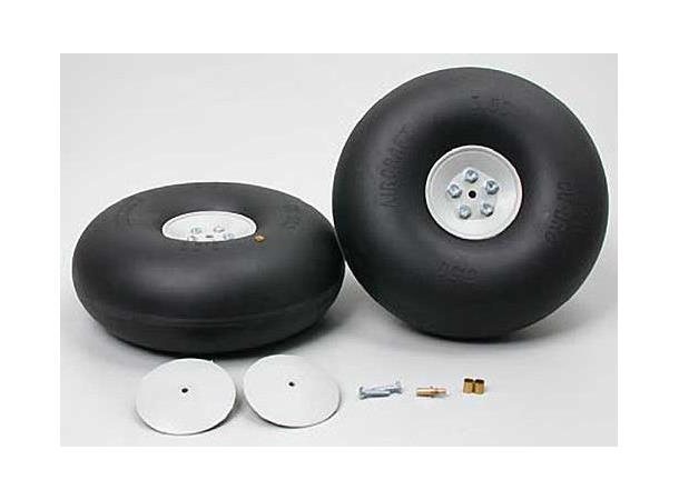 Dubro Hjul 100mm  4"  2stk Big Wheels / Luftfylt