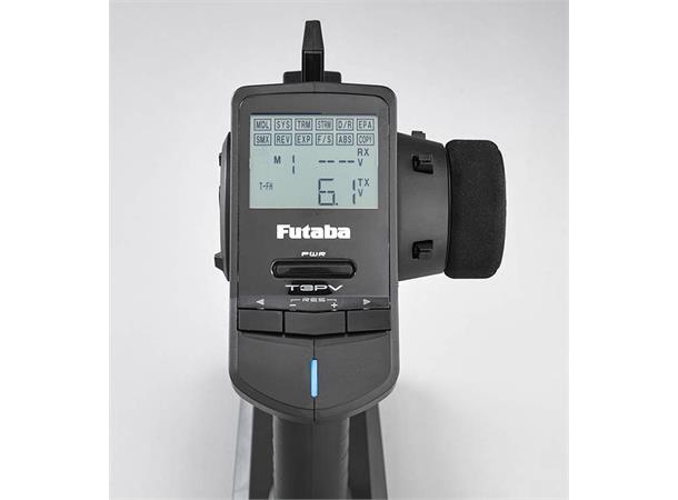 Futaba Rattradio 3PV T-FHSS 2.4Ghz T-FHSS m/R203GF mottaker