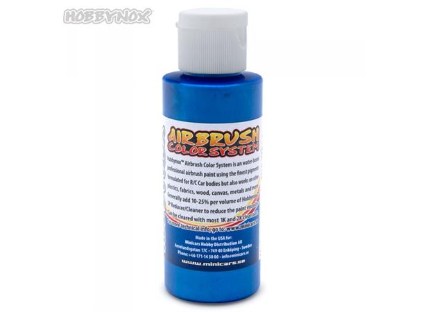 Hobbynox Airbrush Color Pearl Blå 60ml