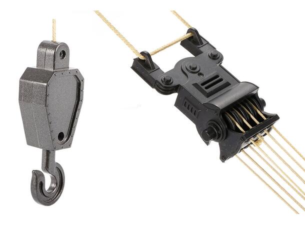 HuiNa Kran m/Krok 2.4Ghz 1:14 1/14
