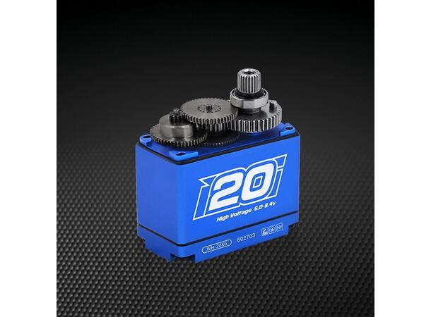 Power HD WH  20kg 0.08s/20kg   82g   HV WP
