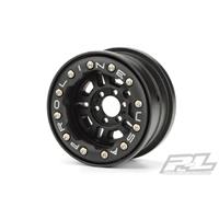 Proline Felg FaultLine 2.2" Black wheels For Crawlers  1/10