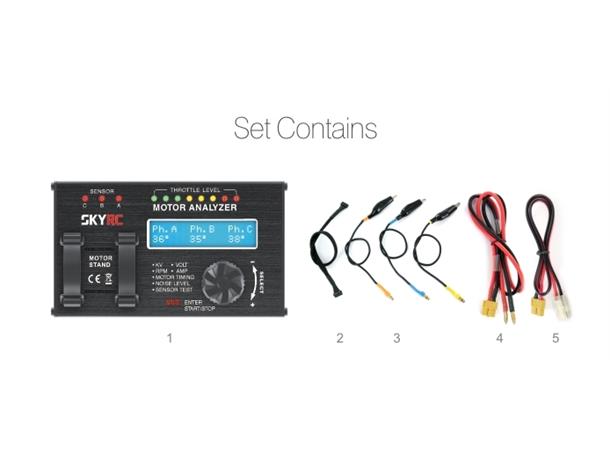 SkyRC Brushless Motor Analyzer Motor tester