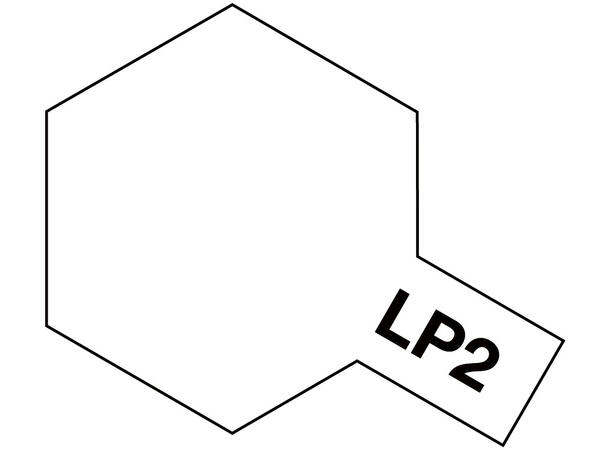 Tamiya lakk maling  LP-02 Hvit blank § 10ml glass