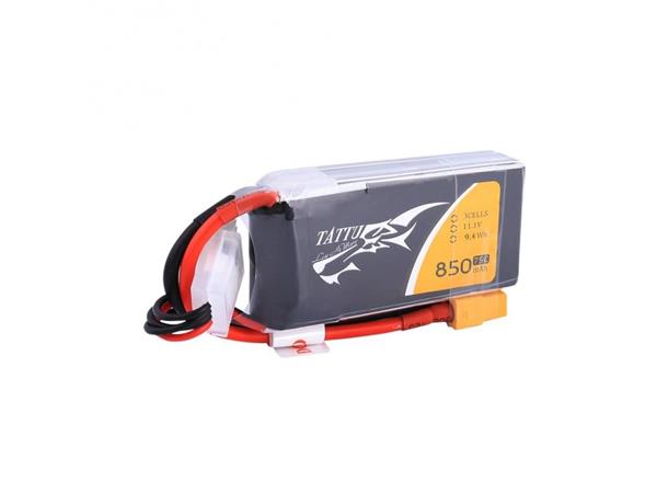 3s   850mAh - 75C - Gens Ace Tattu XT30 XT30