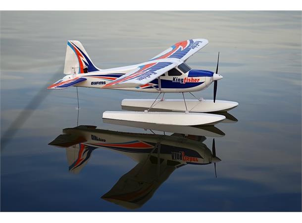 FMS Kingfisher 1400mm V2 PNP m/Ski/Floats og Gyro