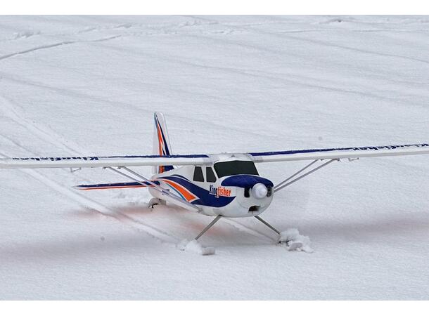 FMS Kingfisher 1400mm V2 PNP m/Ski/Flottører og Gyro