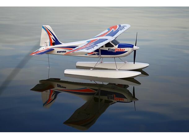 FMS Kingfisher 1400mm V2 PNP m/Ski/Flottører og Gyro