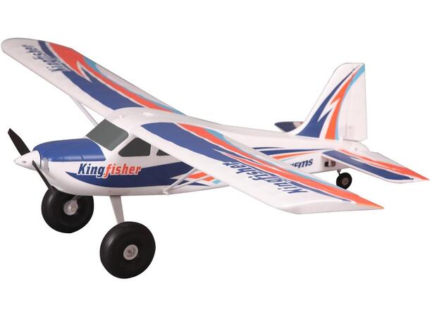 FMS Kingfisher 1400mm V2 PNP m/Ski/Flottører og Gyro
