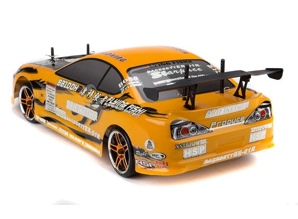 HSP Drift XSTR - 1:10 Brushless Komplett m/LiPo 1/10