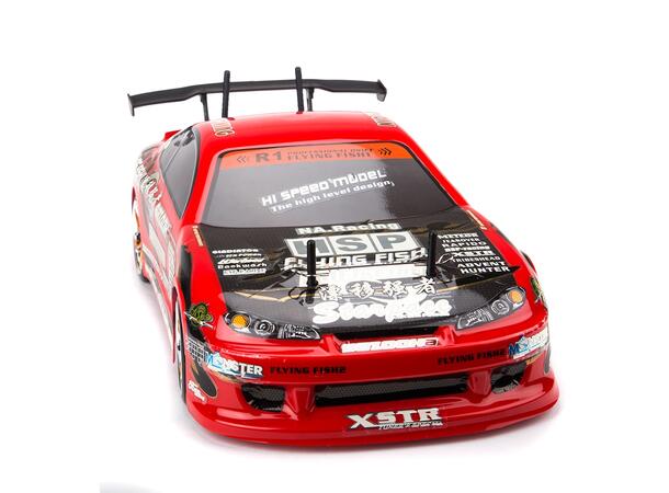 HSP Drift XSTR - 1:10 Brushless Komplett m/LiPo 1/10