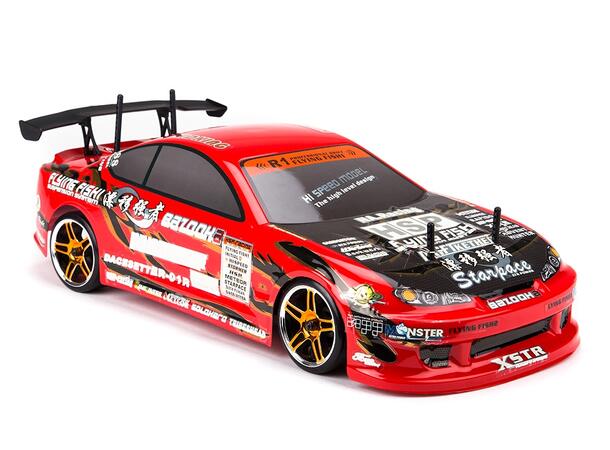 HSP Drift XSTR - 1:10 Brushless Komplett m/LiPo 1/10